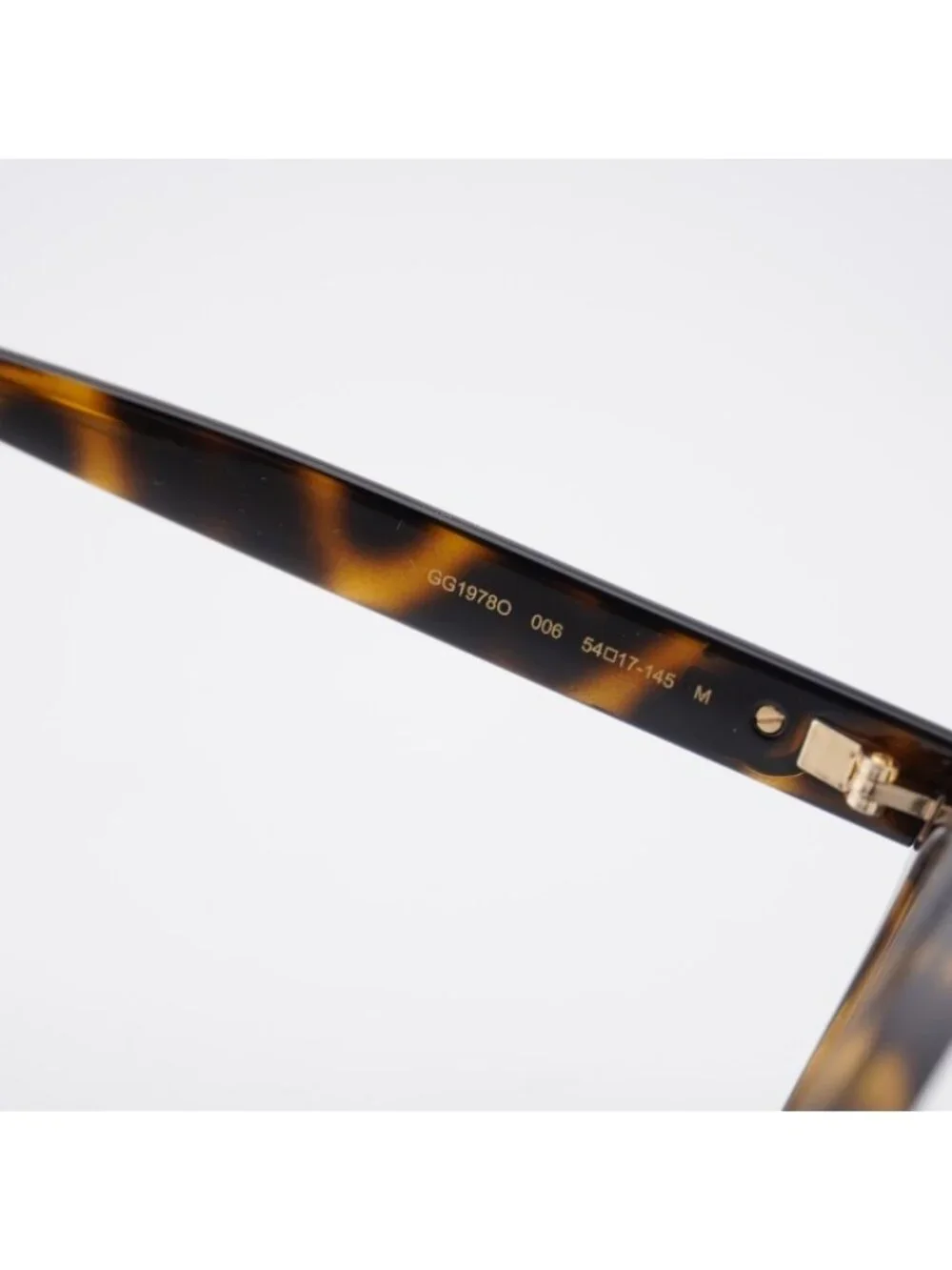 Gucci GG1978O 006 Eyeglasses Havana 54mm Square Frame